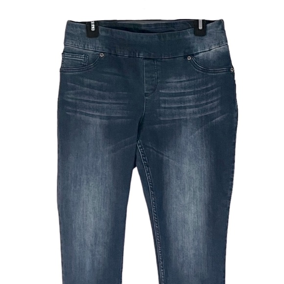 ηεψ Peck & Peck Curve Perfect Pull-on Stretch Denim Jeans Perfect Condition … - Picture 1 of 12
